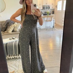 Pink Blush Maternity Jump Suit